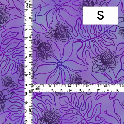 Hula Fabric / Lehua / JKH-602-PU