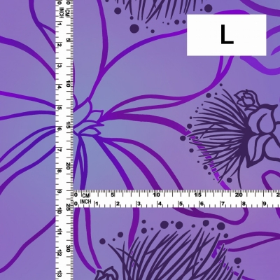 Hula Fabric / Lehua / JKH-602-PU
