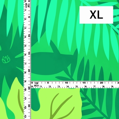 Hula Fabric / Hawaiian Flower / JKH-604-GR