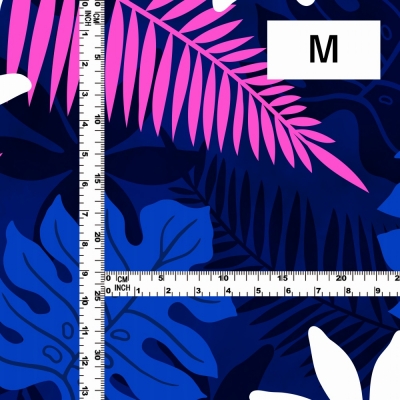 Hula Fabric / Hawaiian Flower / JKH-604-NVPI