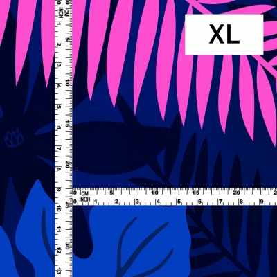 Hula Fabric / Hawaiian Flower / JKH-604-NVPI