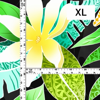 Hula Fabric / Tiare / JKH-606-BK