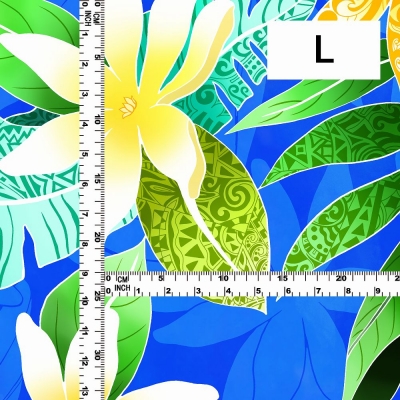 Hula Fabric / Tiare / JKH-606-BL