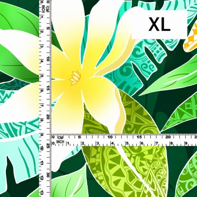 Hula Fabric / Tiare / JKH-606-GR