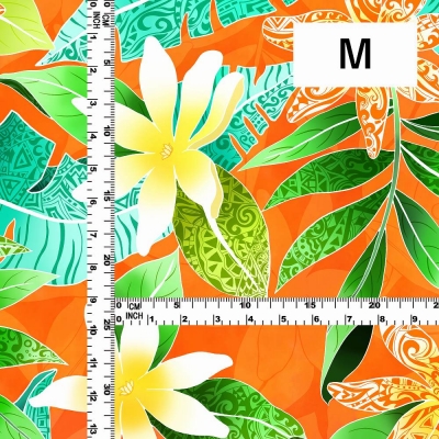 Hula Fabric / Tiare / JKH-606-OR