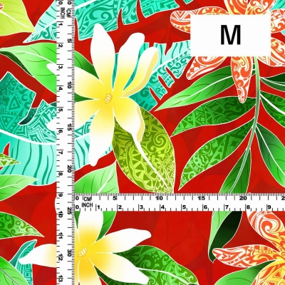 Hula Fabric / Tiare / JKH-606-RD