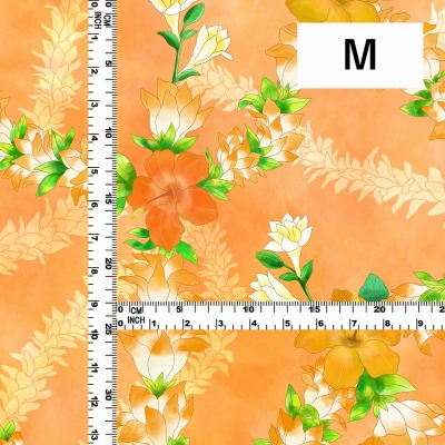 Hula Fabric / Hibiscus / JKH-608-OR