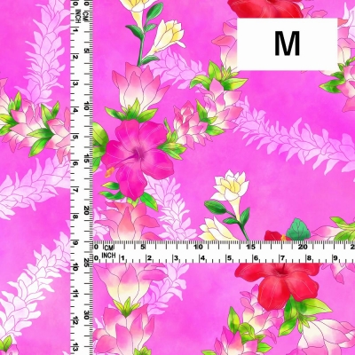Hula Fabric / Hibiscus / JKH-608-PI