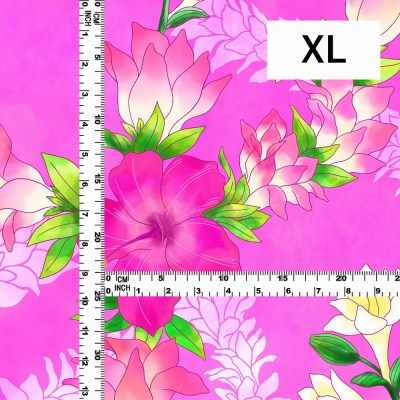 Hula Fabric / Hibiscus / JKH-608-PI