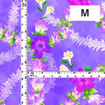 Hula Fabric / Hibiscus / JKH-608-PU