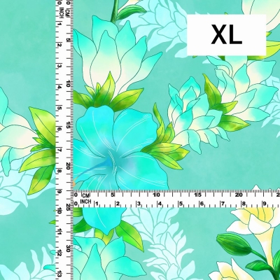 Hula Fabric / Hibiscus / JKH-608-TBL