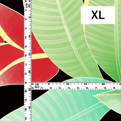 Hula Fabric / Heliconia / JKH-610-BK