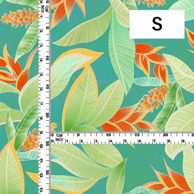 Hula Fabric / Heliconia / JKH-610-GR