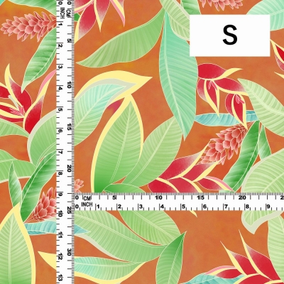 Hula Fabric / Heliconia / JKH-610-OR