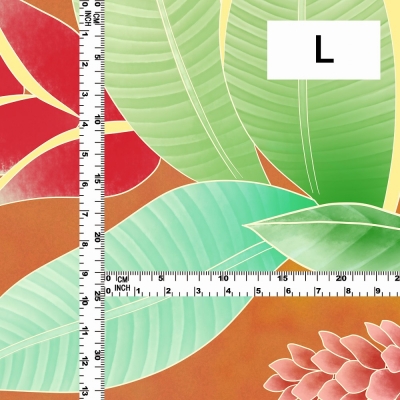 Hula Fabric / Heliconia / JKH-610-OR