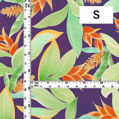 Hula Fabric / Heliconia / JKH-610-PU