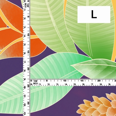 Hula Fabric / Heliconia / JKH-610-PU