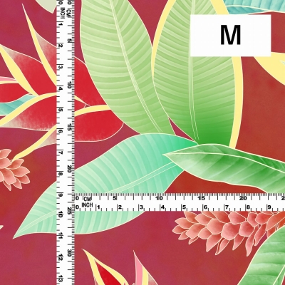 Hula Fabric / Heliconia / JKH-610-RD