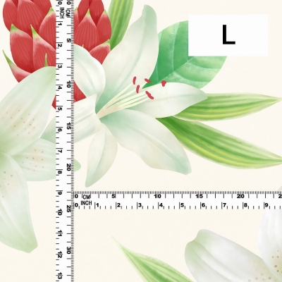 Hula Fabric / Lily / JKH-612-CR