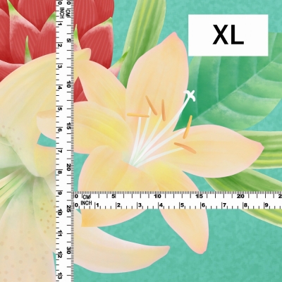 Hula Fabric / Lily / JKH-612-GR