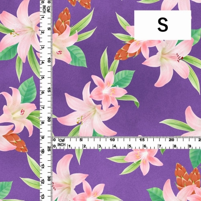 Hula Fabric / Lily / JKH-612-PU