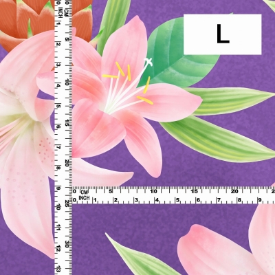 Hula Fabric / Lily / JKH-612-PU
