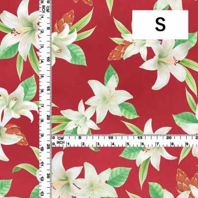 Hula Fabric / Lily / JKH-612-RD