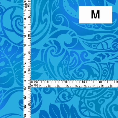 Hula Fabric / Kahiko&Honu / JKH-614-BL
