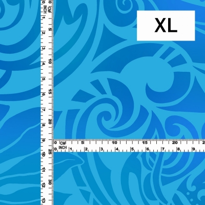 Hula Fabric / Kahiko&Honu / JKH-614-BL