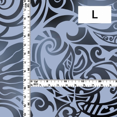 Hula Fabric / Kahiko&Honu / JKH-614-GY