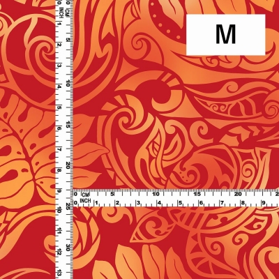 Hula Fabric / Kahiko&Honu / JKH-614-RD