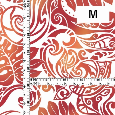 Hula Fabric / Kahiko&Honu / JKH-614-WHOR