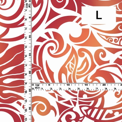 Hula Fabric / Kahiko&Honu / JKH-614-WHOR