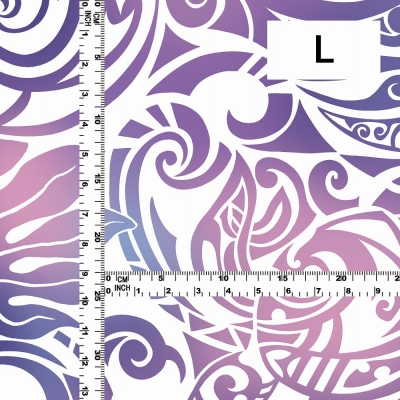Hula Fabric / Kahiko&Honu / JKH-614-WHPU