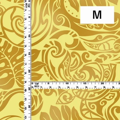 Hula Fabric / Kahiko&Honu / JKH-614-YE