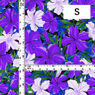 Hula Fabric / Hibiscus / JKH-616-PU
