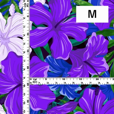 Hula Fabric / Hibiscus / JKH-616-PU