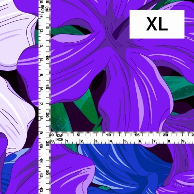 Hula Fabric / Hibiscus / JKH-616-PU