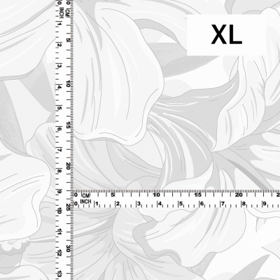 Hula Fabric / Hibiscus / JKH-616-WH