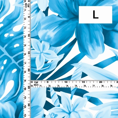 Hula Fabric / Hibiscus / JKH-622-BL
