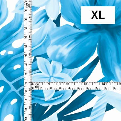 Hula Fabric / Hibiscus / JKH-622-BL