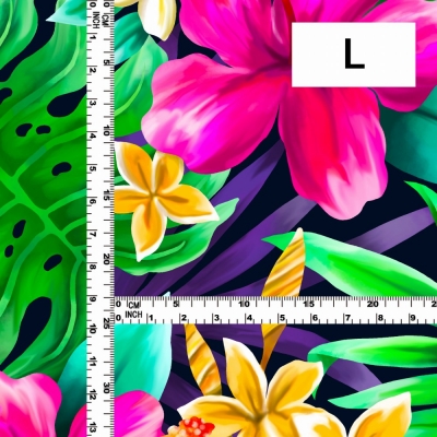 Hula Fabric / Hibiscus  / JKH-622-PIPU