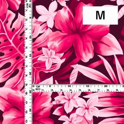 Hula Fabric / Hibiscus / JKH-622-RD