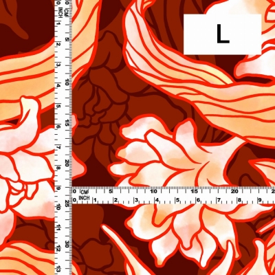 Hula Fabric / Tuberose / JKH-624-ORBR