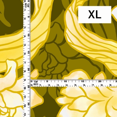 Hula Fabric / Tuberose / JKH-624-YEKA