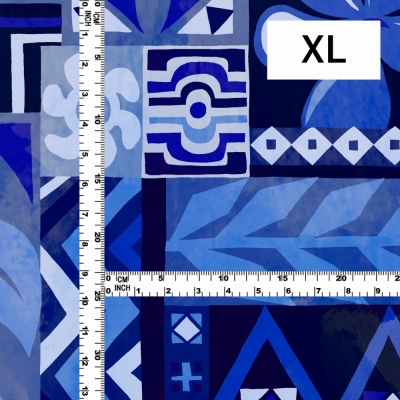 Hula Fabric / Square Design / JKH-626-BL