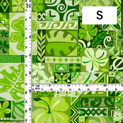 Hula Fabric / Square Design / JKH-626-GR