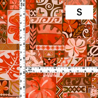 Hula Fabric / Square Design / JKH-626-OR
