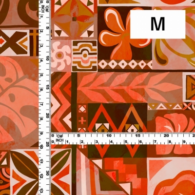 Hula Fabric / Square Design / JKH-626-OR