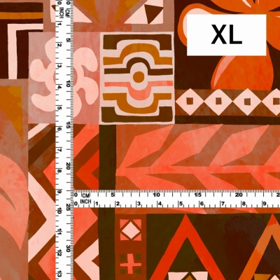 Hula Fabric / Square Design / JKH-626-OR